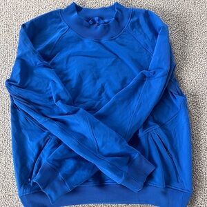 Lululemon Blue Crewneck Sweatshirt